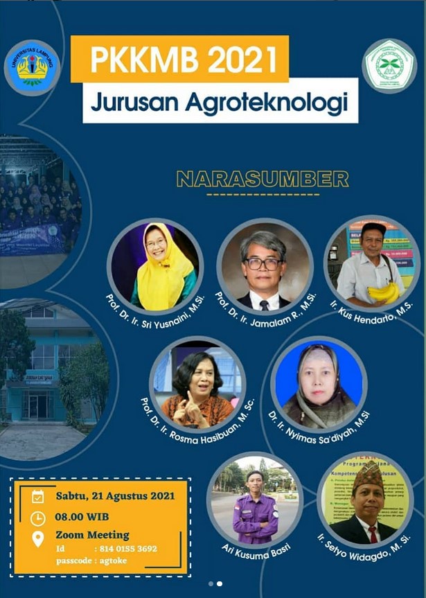 PKKMB JURUSAN AGROTEKNOLOGI 2021 (21/08/2021)